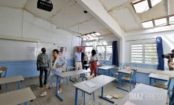 Bello dans les lycées dans l'est après le cyclone 