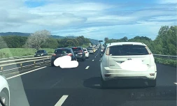 Sainte-Marie : gros bouchons en direction de Saint-Denis