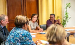 Le Port : visite de la délégation nationale de la CDC Habitat