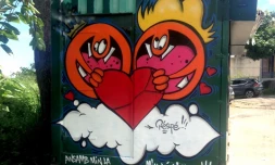 Insultes envers Huguette Bello taggées à Saint-Paul