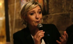 Marine Le Pen le 19 février 2017 à Byblos au Liban