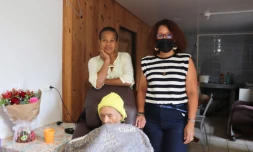 Madame Césard Marie-Rita Rose, 107 ans, vit au Guillaume 