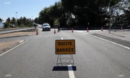 Route barrée le 24 octobre 2019 visite président