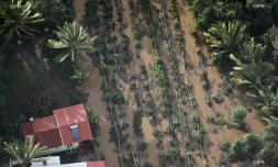 Images aériennes après Berguitta 19 janvier 2018