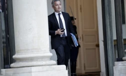  Le ministre de la Justice Gérald Darmanin. © Crédit photo : STEPHANE DE SAKUTIN/AFP 