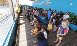 Saint-Pierre : plusieurs marmailles ont pu profité d'un stage de natation pendant ses vacances