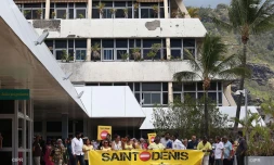 Commerçants Saint-Denis manif 11 septembre 2017