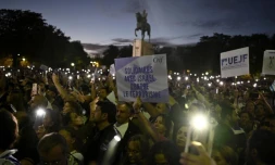 Rassemblement en solidarité avec Israël, place du Trocadéro à Paris, le 9 octobre 2023