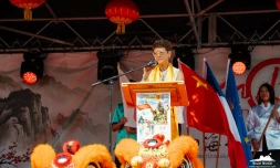Festivités de Guan Di : la conseillère régionale, Régine Chane-Hong participe au lancement de l'édition 2026