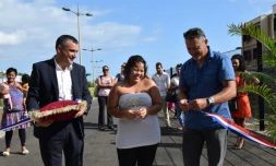 Inauguration logements Piton Saint-Leu