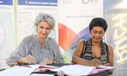 Saint-Denis: signature d’une convention de financement pour le renouvellement urbain du Chaudron
