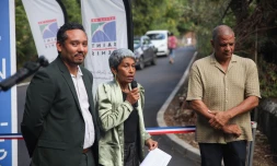 Saint-Denis : le Chemin des Brises, à la Montagne, inauguré