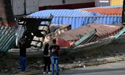 Au Venezuela, traumatisme et incrédulité dans un quartier bombardé