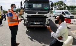 blocage transporteurs nrl saint denis grts srtt