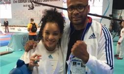 Lucie Ignace en finale des championnats d\'europe en Turquie