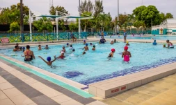 Le Port : un journée porte ouverte à la piscine municipale Jean-Lou Javoy 