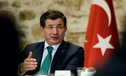 Le Premier ministre turc Ahmet Davutoglu, le 9 décembre 2015 à Istanbul
