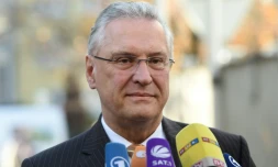 Le ministre bavarois de l'Intérieur Joachim Herrmann le 2 novembre 2015 à Munich