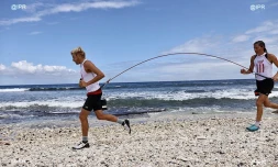 Swimrun, nage, course à pied, lagon, ouest, sport, 2018, équipe, deuxième édition