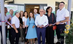 Sidelec Inauguration de l’Antenne sud du SIDELEC Réunion à Saint-Pierre