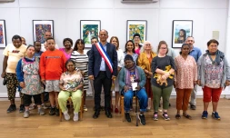 Saint-Paul : inauguration de l'exposition "nou lafay"