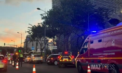 Collision entre deux véhicules à Saint-Paul