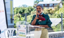 La Cinor a inauguré la déchetterie des Camélias