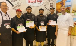 Les apprentis bouchers et professionnels de la boucherie concourent au salon Lokal  pour le titre du  « Meilleur Boucher de La Réunion 2023 »