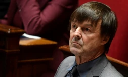 Le ministre de la Transition écologique Nicolas Hulot, le 21 novembre 2017