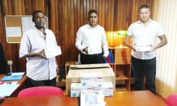 Un don de 1000 masques pour Alliance police nationale 