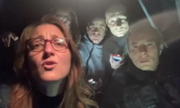 neige, tempête de neige, clip, vidéo