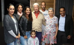 Anniversaires de mariage à Saint-Leu, époux Grimaud et époux Rangama Petchy