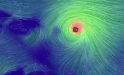 Irma - La préfecture de Saint-Martin en partie détruite, la caserne de pompiers de Saint-Barthélémy hors service