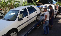Trafic de voitures