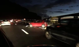 route du littoral, bouchon, embouteillage, Grande Chaloupe, route