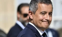 Le ministre de l'Intérieur Gérald Darmanin à Paris le 23 août 2023 ( AFP / Bertrand GUAY )