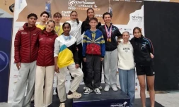 Escalade : la Réunionnaise Manon Lebon est vice-championne de France de vitesse