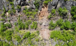 éboulis canalisation des orangers