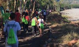 Marche solidaire groupama Etang Saint-Paul