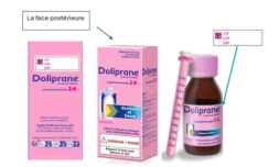 Rappel de 27 lots de Doliprane 2,4 % réservés aux jeunes enfants à cause d'un défaut de fabrication