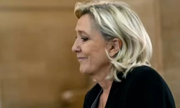 Marine Le Pen au tribunal de Paris, le 20 janvier 2026 ( AFP / Bertrand GUAY )