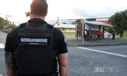 controle anti-bandes à bras-fusil 