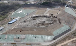 Décharge de  La rivière Saint-Étienne