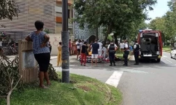 Le Port : un motard au sol suite à une collision, le SMUR engagé