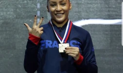 Championnat d'Europe karaté Lucie Ignace