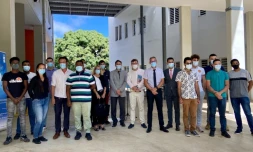 Lycée Lislet Geoffroy inauguration