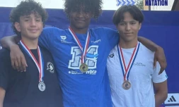 Natation : Julien Thomas sacré vice-champion de France du 200 mètres dos dans la catégorie 16 ans et moins