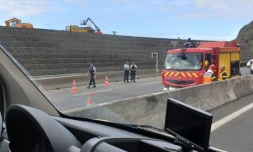 Route du ittoral, accident, embouteillage, bouchon