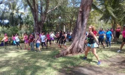 Journée sport à étang-salé