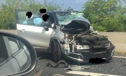 Accident sur la route des Tamarins ce mercredi 21 mars
